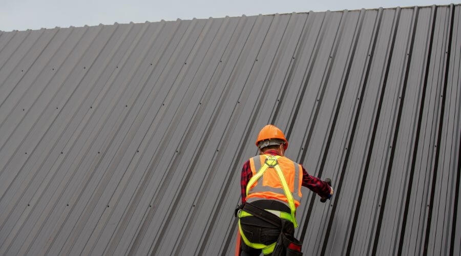 Professional metal roof installation services in Baldwin Place, NY